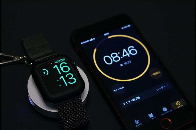 Apple Watch『CHOETECH 900mAH』モバイルバッテリーの充電タイム