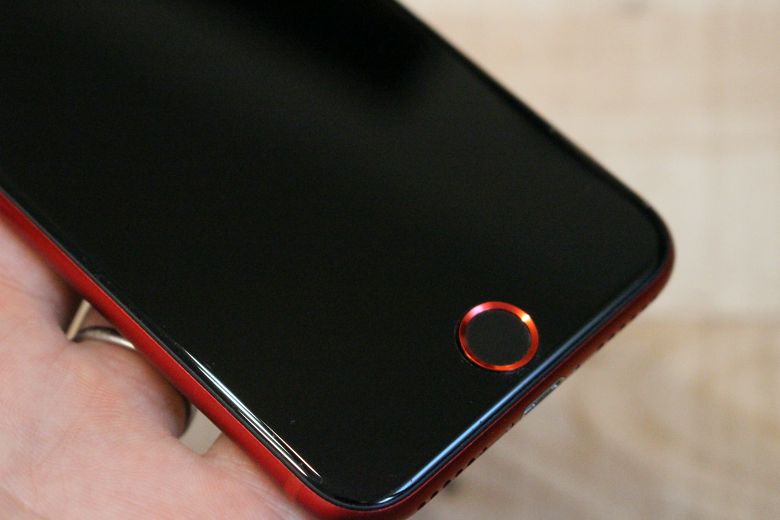 iPhoneSE2(2020) Nimaso保護ガラスフィルム(アンチグレアor光沢)貼り後下部