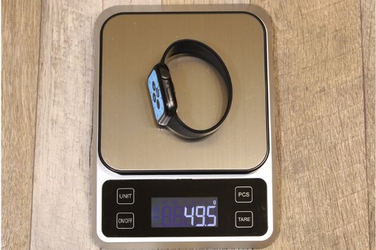 『FRESHCLOUD』ソロループ Apple Watchバンドの本体と重量