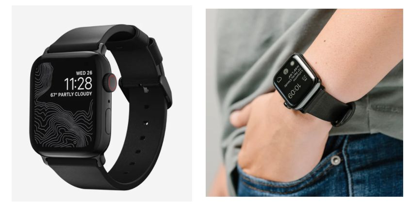 おすすめのAppleWatchバンド第4位:『WFEAGL』コンパチブル AppleWatch レザーバンド