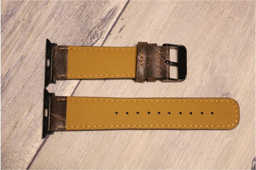 『Tasikar』おしゃれクラシック Apple Watchレザーバンド本体裏面