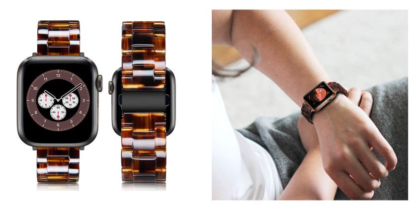 AppleWatchbandeおすすめランキングおまけ1:『Caunedy』コンパチブル AppleWatch 軽量樹脂バンド