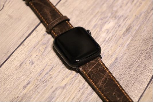 『Tasikar』おしゃれクラシック Apple Watchレザーバンド本体アップ