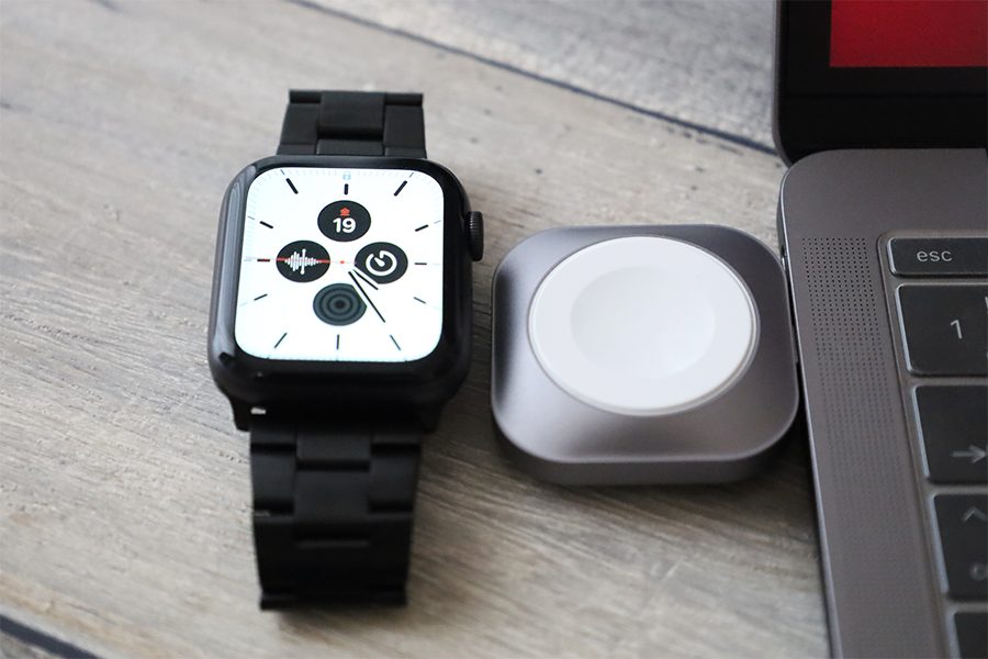 Satechi USB-C Apple Watch 充電ドックで充電する時にApple Watchのバンドが重要