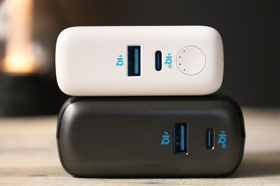 Anker PowerCore Fusion 10000とFusion5000のポート部分の違い