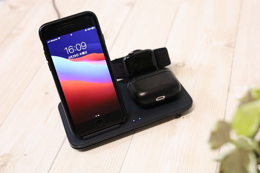 Anker PowerWave+ 3-in-1 Stand with Watch Holderのアイキャッチ画像