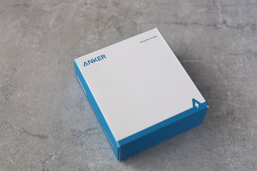 Anker PowerPortⅢ65W Pod Liteの外箱はいつもと同じ