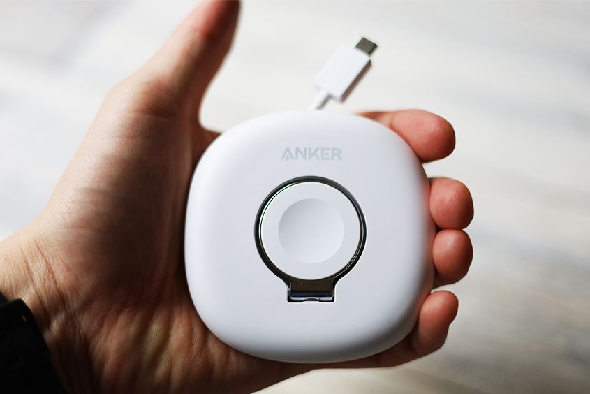 Anker Magnetic Charging Dockの重量は約８５ｇ