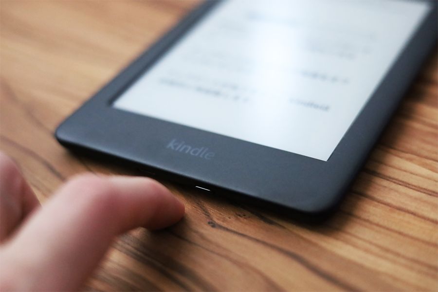 Kindle電源ボタン