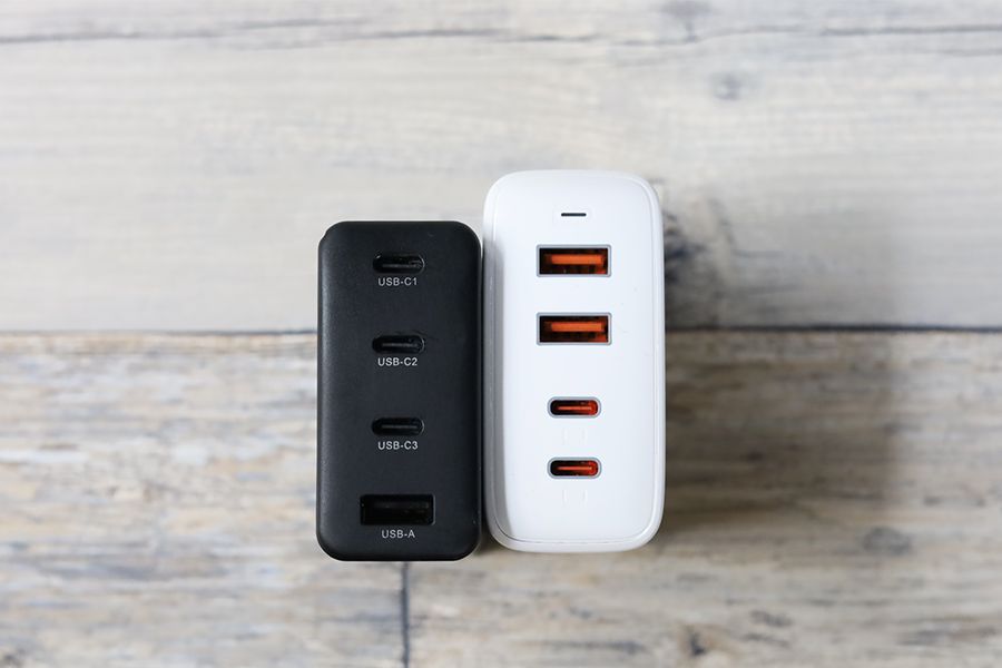 CIO LilNob USB PD 4ポート100W【G100W3C1A】とAUKEYを比較