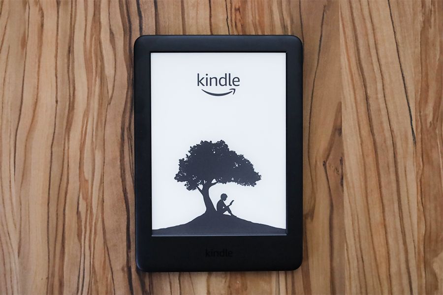 Kindleの表面電源入れた状態(初期設定1)