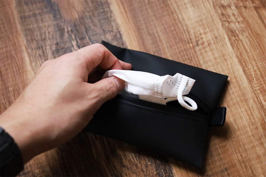 アソボーゼ TOFTPOUCH(タフトポーチ)マスクを入れても出しやすい