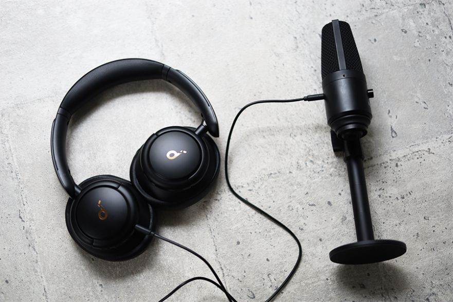 FIFINE K670とヘッドホンを接続