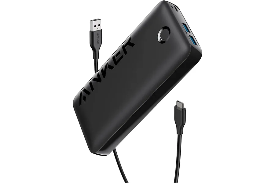 容量20,000mAh以上のiPhoneおすすめモバイルバッテリー1位：Anker 335 Power Bank (PowerCore 20000)