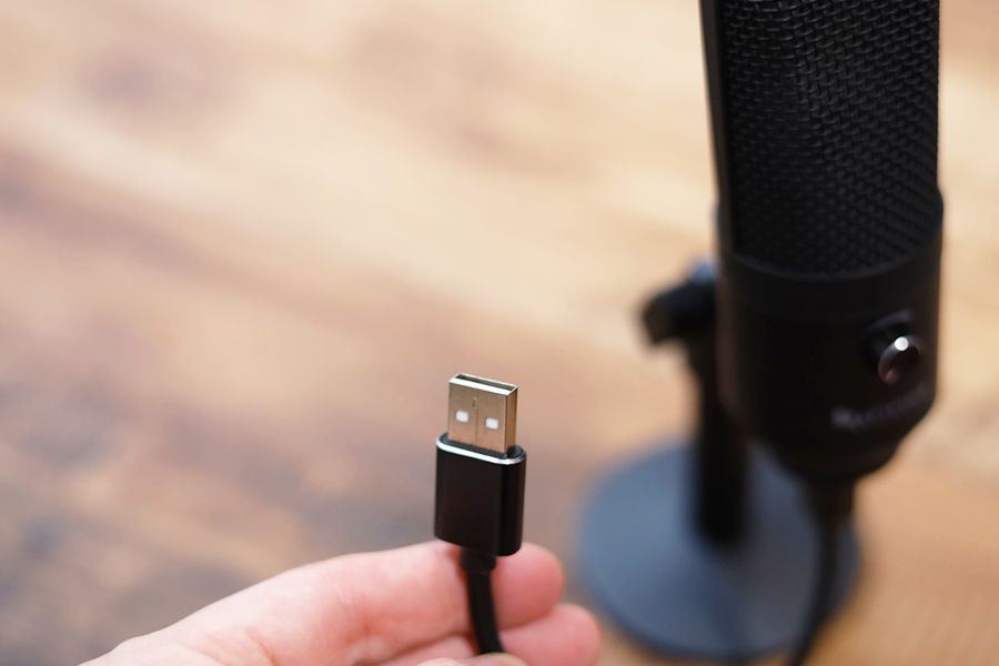 FIFINE K670はUSB-Aケーブルで接続可能