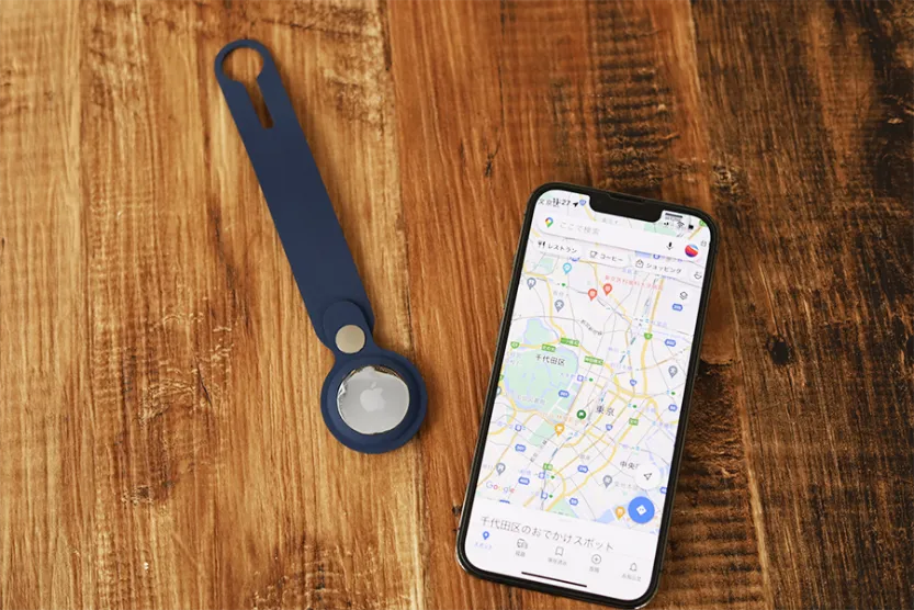 Apple純正AirTagのループとiPhone13Pro