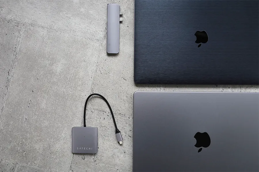 Satechi 4ポート USB-C データハブは新型MacBook Pro14インチと相性が抜群