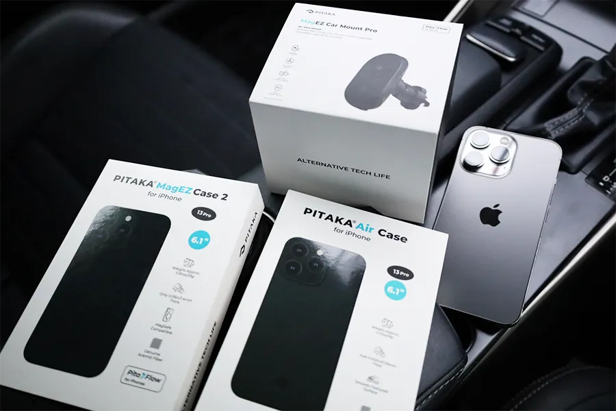 PITAKA MagEZ Car Mount ProをiPhoneケースを色々試す