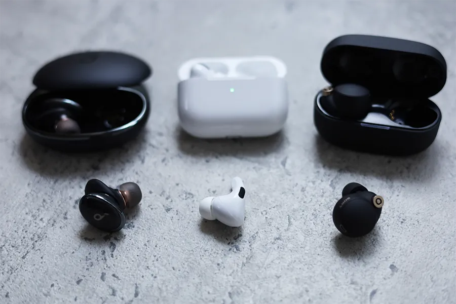 Soundcore Liberty 3 ProとAirPods ProとWX-10000