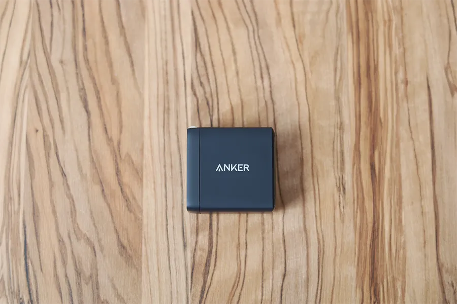 Anker PowerPort III 2-Port 65Wのロゴ部分