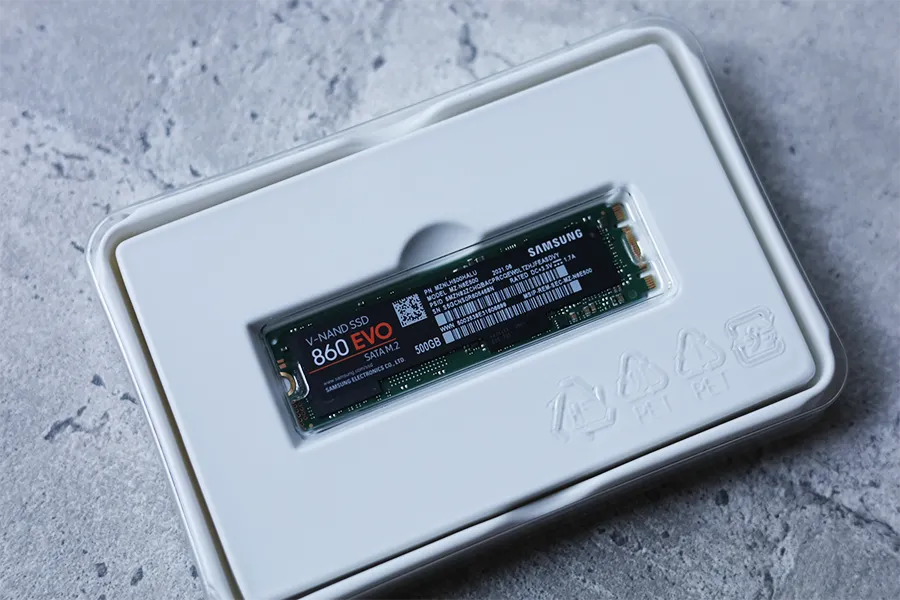 Samsungの外付けSSD