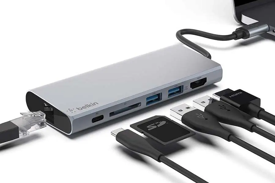 Belkin ハブ ドッキングステーション LAN_USB-C 60WはiPad miniにおすすめのUSB-Cハブ