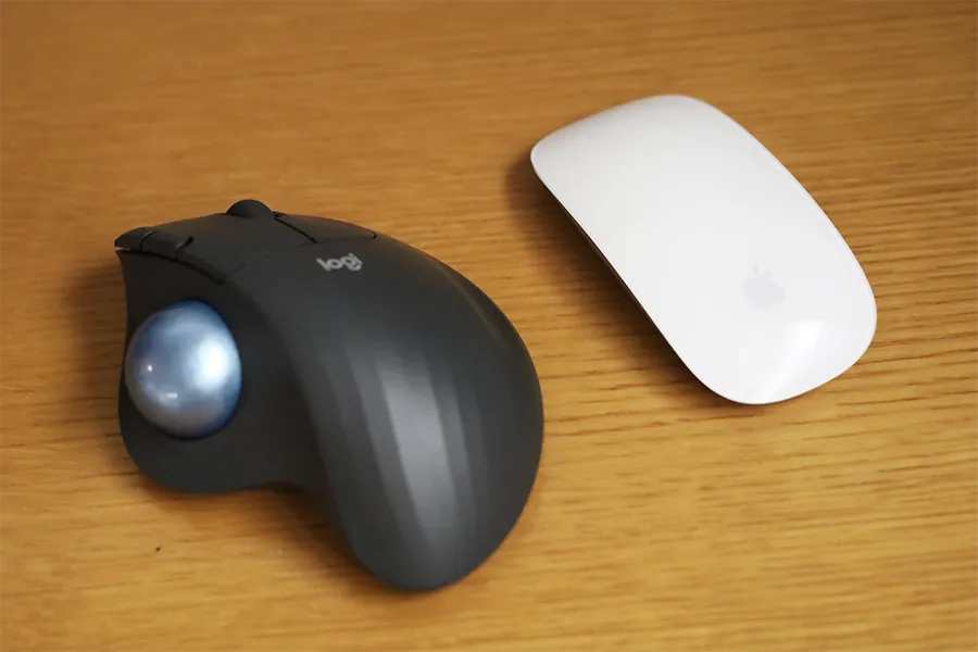 Logicool ERGO M575とMagicMouse2の使用感比較