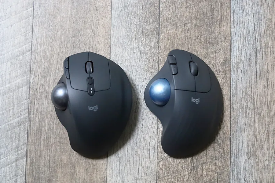 Logicool MX ERGOとM575の比較