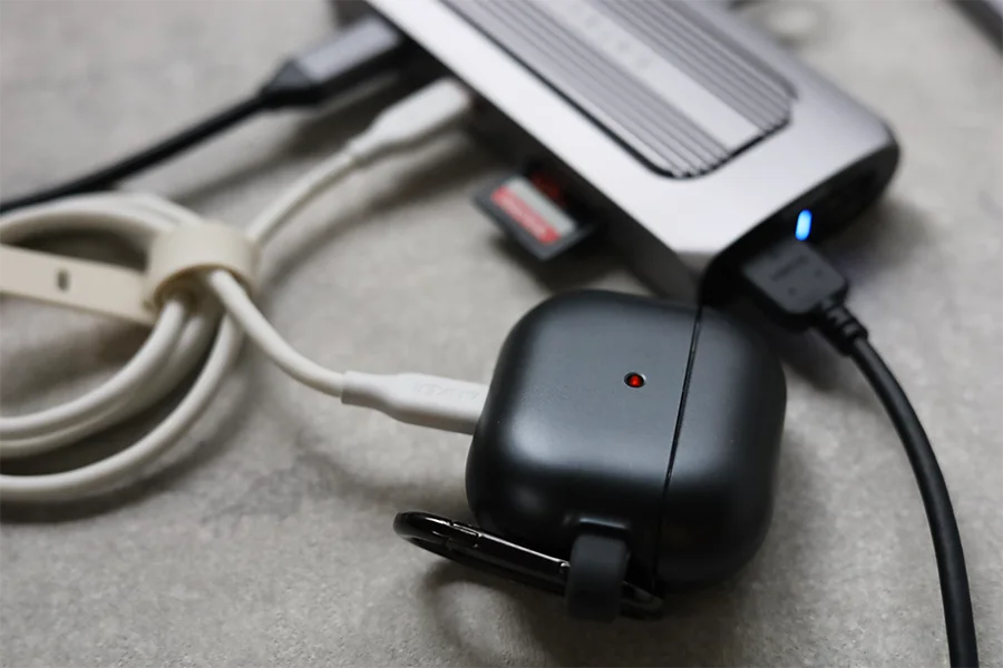 Satechi USB-C マルチ MXハブ 10-in-1はAirPodsのケースも充電可能