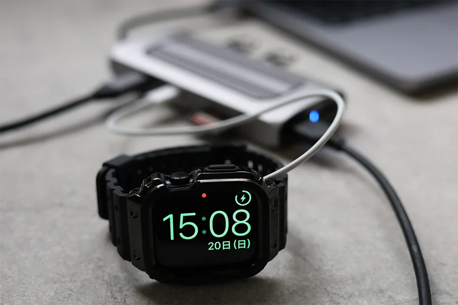 Satechi USB-C マルチ MXハブ 10-in-1はApple Watch充電できる