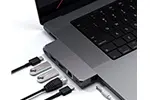 Satechi USB-C PRO  ハブミニ　インライン画像