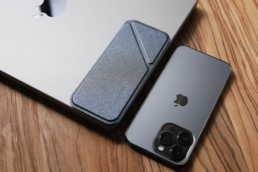 MOFT Snapノートパソコンクリップ スマホホルダーこれでいつでもiPhoneがくっつく