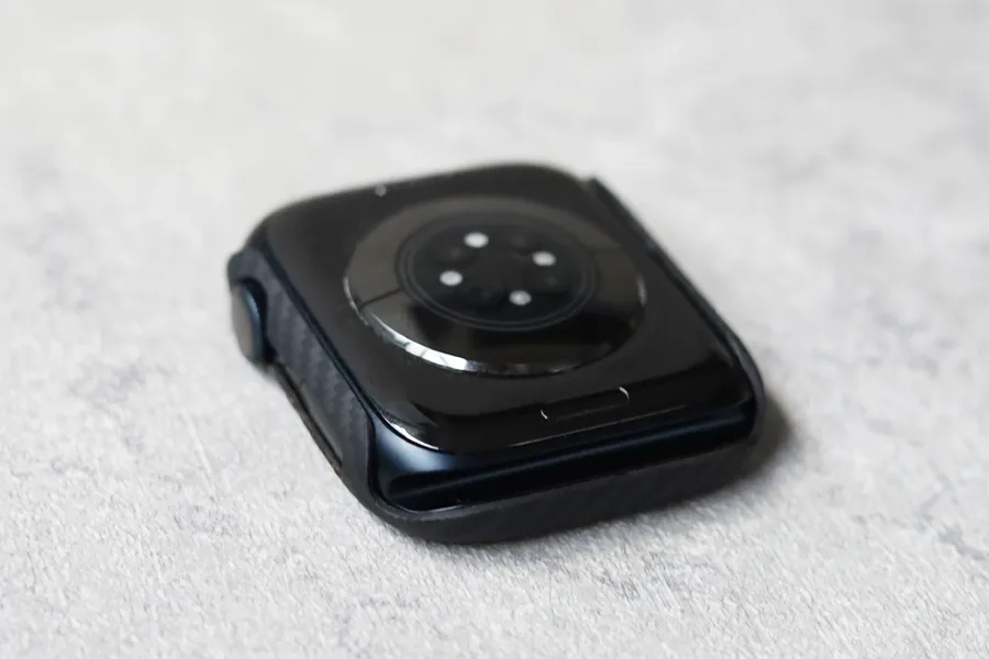 PITAKA Air Case for AppleWatchの結合部分アップ