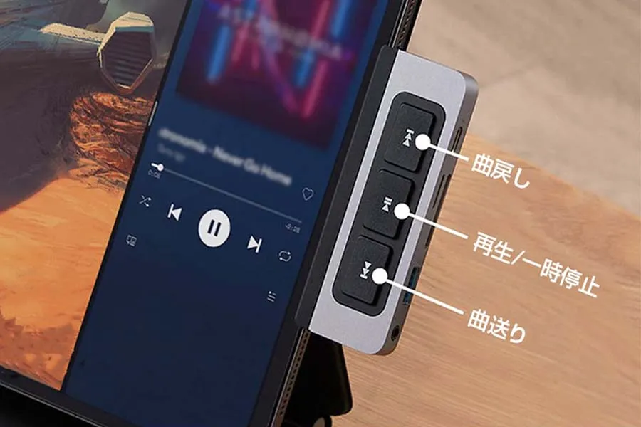 HyperDrive ハイパー 6in1 USB C Media Hub【6ポート】