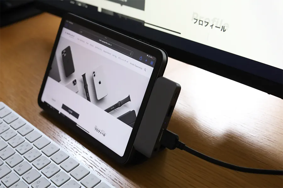 Satechi アルミニウム Type-C モバイル Proハブは外部モニター対応
