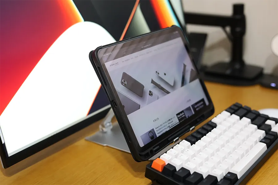 boyataスタンド iPad用でデュアルディスプレイ
