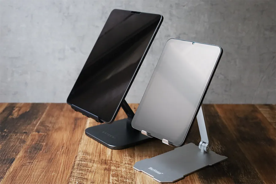 boyataスタンド iPadとサテチ比較