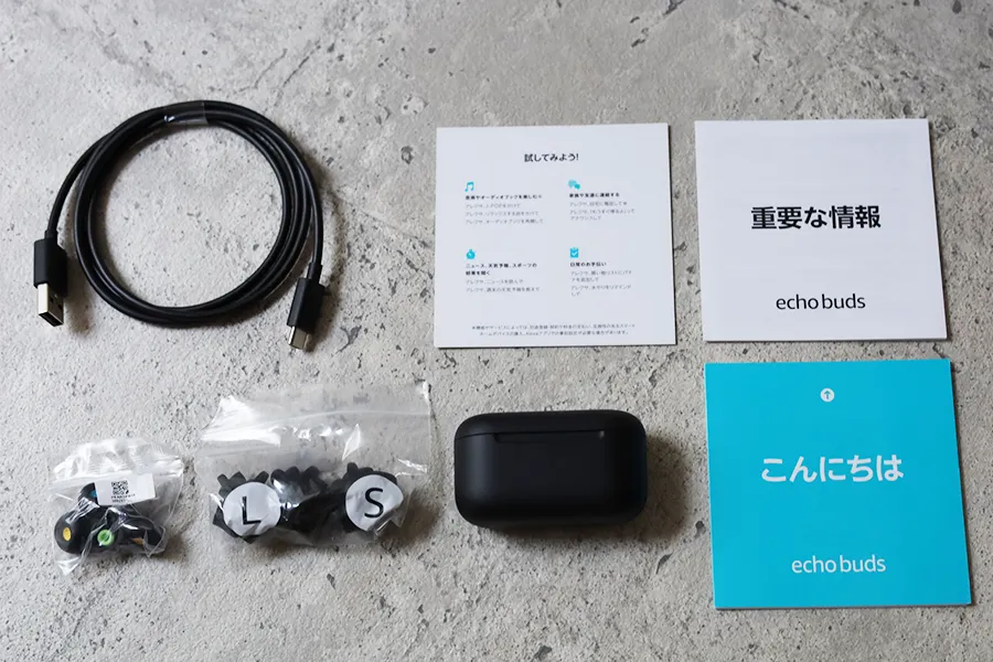 echo budsの付属品