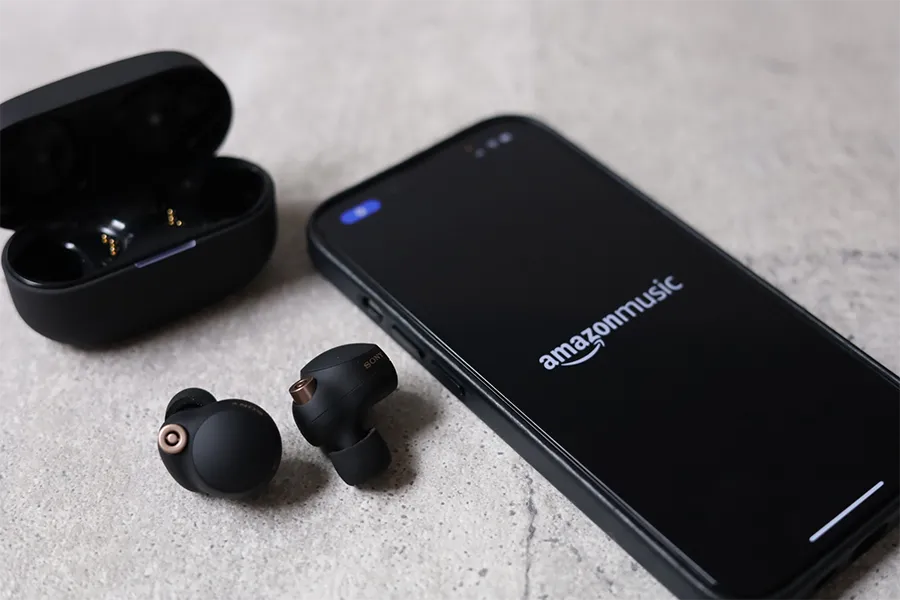 WF-1000XM4はAmazon Music Unlimitedで高品質の音楽を楽しむ