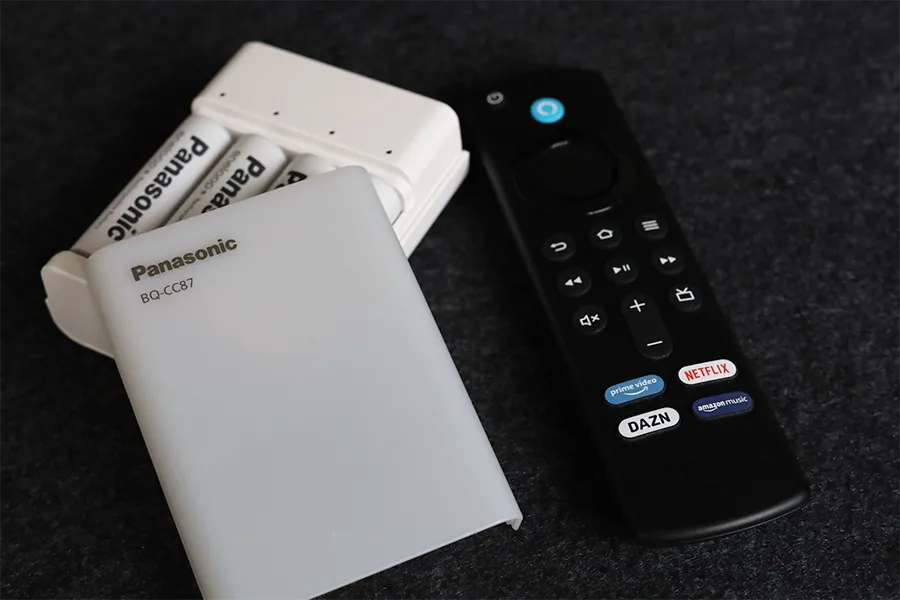 エネループと専用USB急速充電器とFire TV Stickアイキャッチ