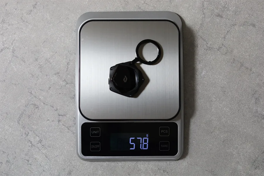 PITAKA PitaTag for Multi-toolの重量約58g