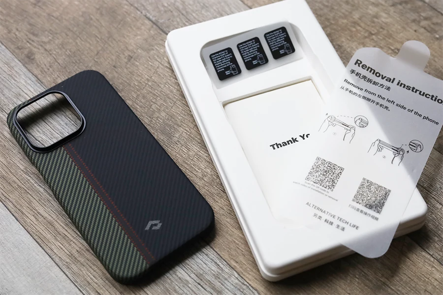 iPhone14 Pro用PITAKA MagEZ Case 3 序曲_ラプソディ中側