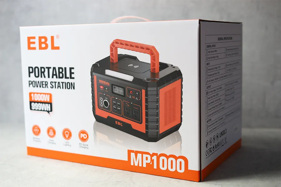 EBL PORTABLE Power Station MP1000