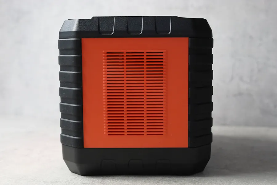 EBL PORTABLE Power Station MP1000の給気口 逆