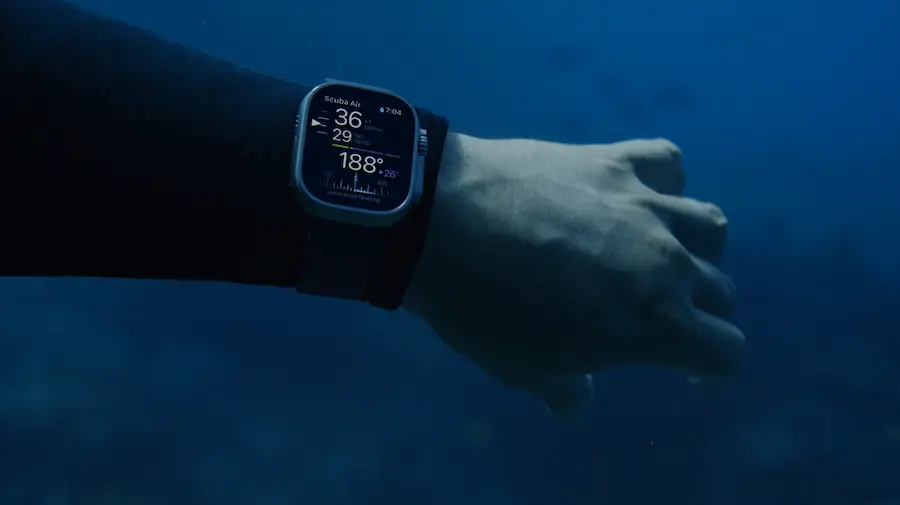 Apple Watch ultra ダイバー