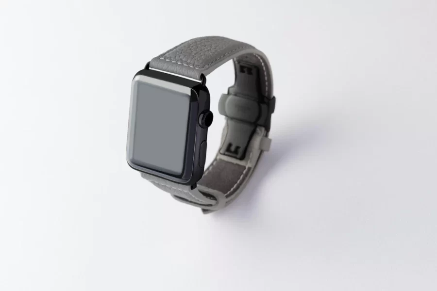 EPONAS(エポナス)Apple Watch用レザーバンドコペンハーゲングレイ