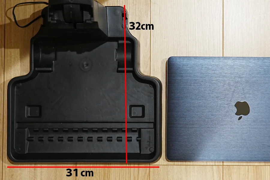 サイズは32cmと31cm