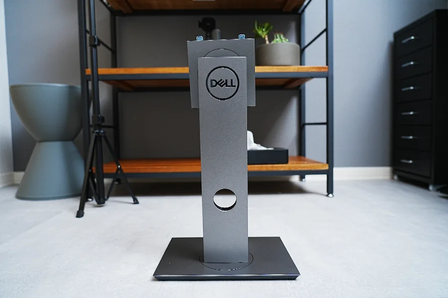 Dell U2720QMのスタンド裏