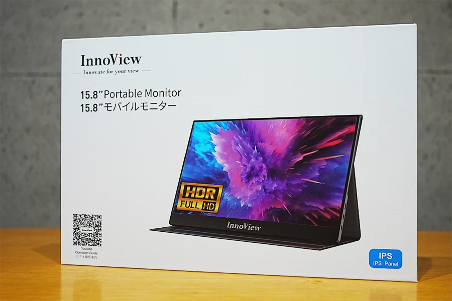 【INVPM406】InnoView ‎モバイルモニター15.8 インチパッケージ