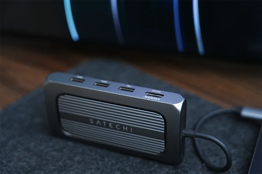 Satechi USB4 マルチ USBCハブ 9in1 HDMIのドッキングステーション
